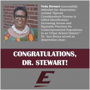 Dr. Veda Stewart - EKU's Ed.D. Program